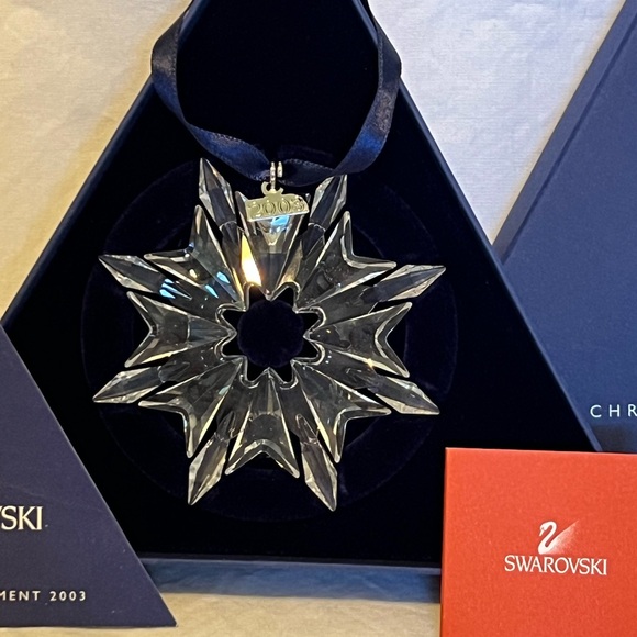 Swarovski Christmas Ornaments 2002 2003 2004 - Picture 7 of 7